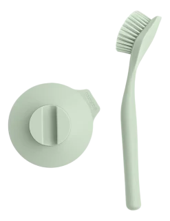 Brabantia SinkSide Afwasborstel Jade Green met Zuignaphouder