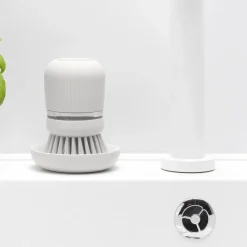 Brabantia Sink Side Afwasborstel met Zeepreservoir - 288537