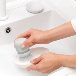 Brabantia Sink Side Afwasborstel met Zeepreservoir - 288537