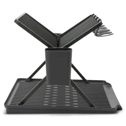 Brabantia SinkSide Inklapbaar Afdruiprek - met Bestekhouder - Dark Grey