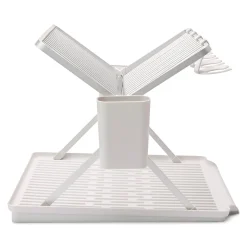 Brabantia SinkSide Inklapbaar Afdruiprek - met Bestekhouder - Light Grey