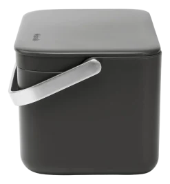 Brabantia SinkSide Prullenbak Aanrecht Afvalbakje Dark Grey 1,8 liter
