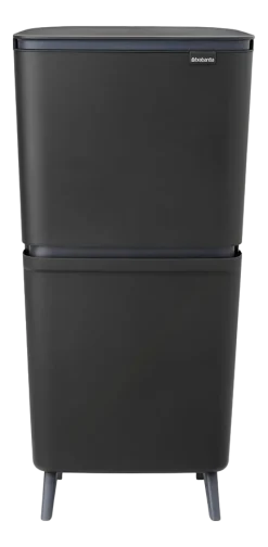 Brabantia SortUp Hi Prullenbak Dark Grey 25 + 10 + 10 liter