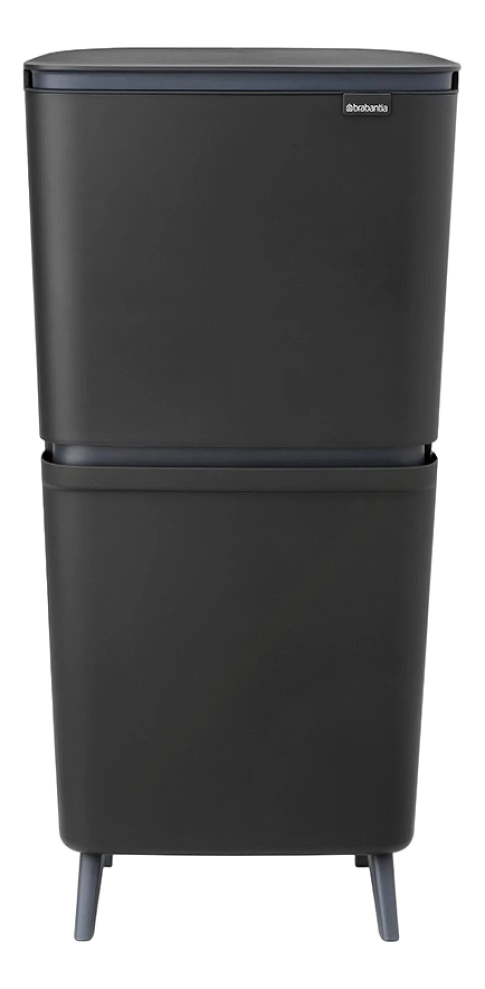 Brabantia SortUp Hi Prullenbak Dark Grey 25 + 10 + 10 liter
