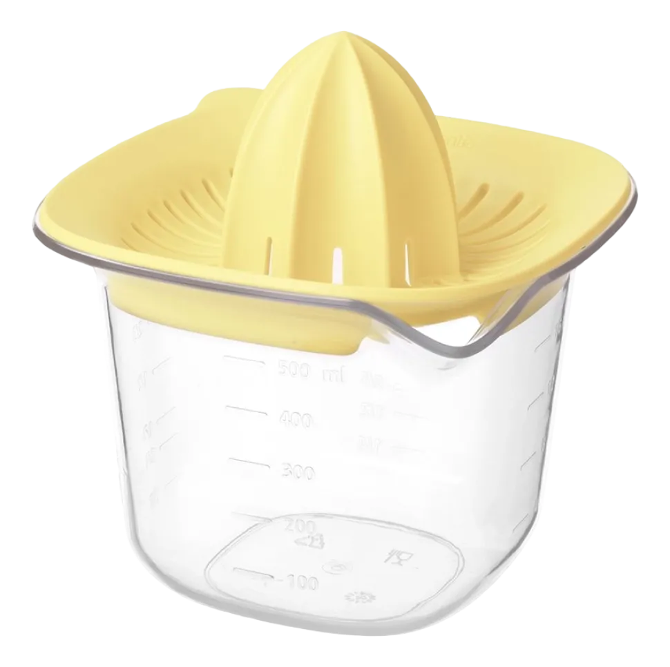 Brabantia Tasty+ Citruspers Vanilla Yellow met Maatbeker 0,5 l
