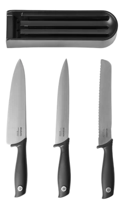 Brabantia Tasty+ Lade Messenblok Dark Grey met 3 Messen New