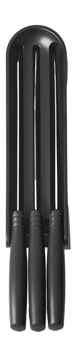 Brabantia Tasty+ Lade Messenblok Dark Grey met 3 Messen New