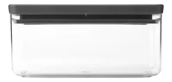 Brabantia Tasty+ Voorraadpot Voorraadbus Dark Grey Stapelbaar 1,5 l
