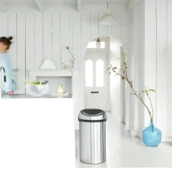 Brabantia Touch Bin Afvalemmer 60 Liter Vingerafdrukvrij - 120512