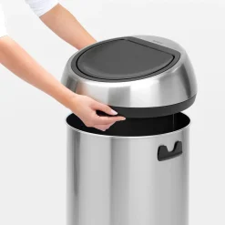 Brabantia Touch Bin Afvalemmer 60 Liter Vingerafdrukvrij - 120512