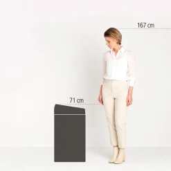Brabantia Touch Bin Afvalemmer 60 Liter Vingerafdrukvrij - 120506 Best