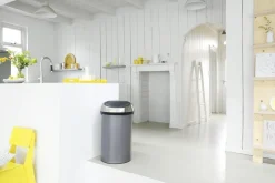 Brabantia Touch Bin Afvalemmer 60 Liter Vingerafdrukvrij - 120506 Best