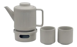 Bredemeijer Mok Skagen Lichtgrijs 300 ml (Set van 2) Sale