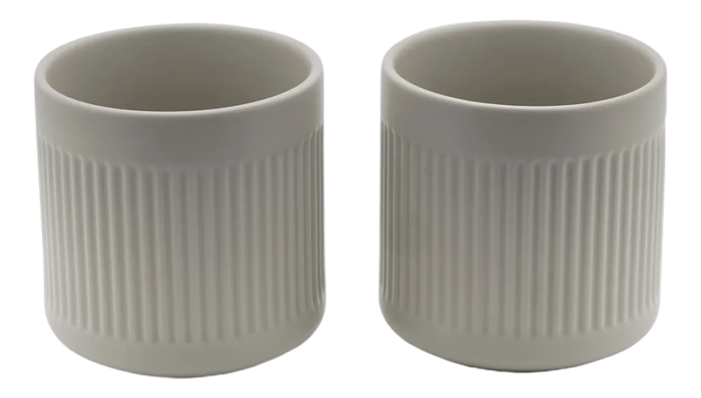 Bredemeijer Mok Skagen Lichtgrijs 300 ml (Set van 2) Sale