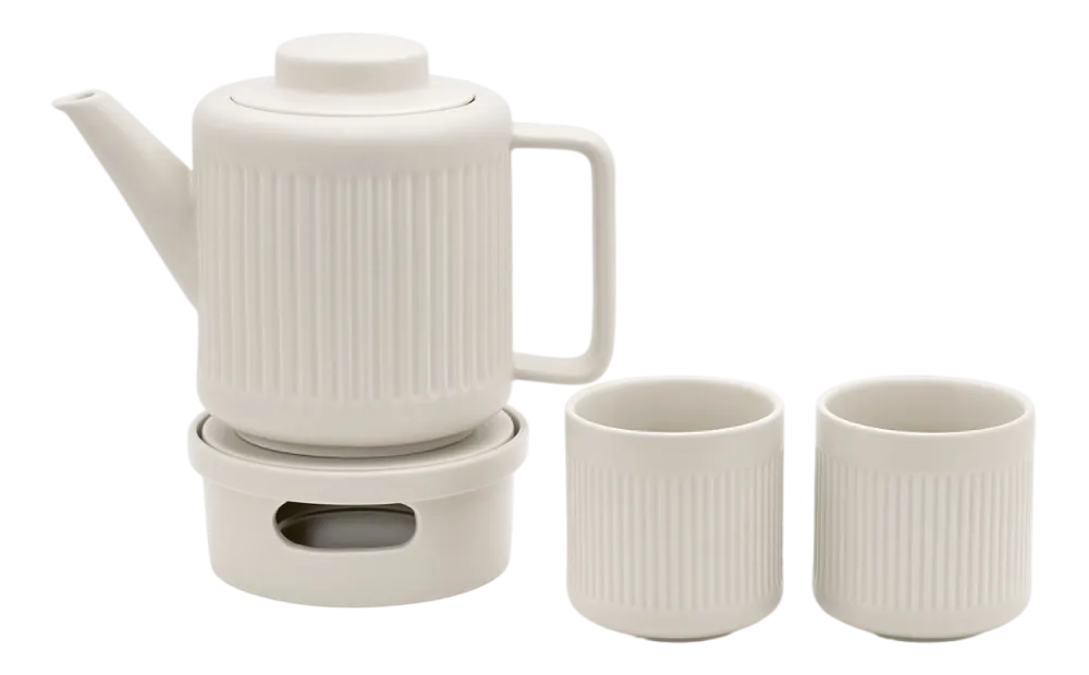Bredemeijer Mok Skagen Wit 300 ml (Set van 2)
