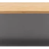 Broodmand + Broodplank Alessi Mattina Dark Grey