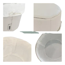 Broodmand Kela Grana Zilver 19 cm
