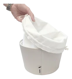 Broodmand Kela Grana Zilver 28 cm