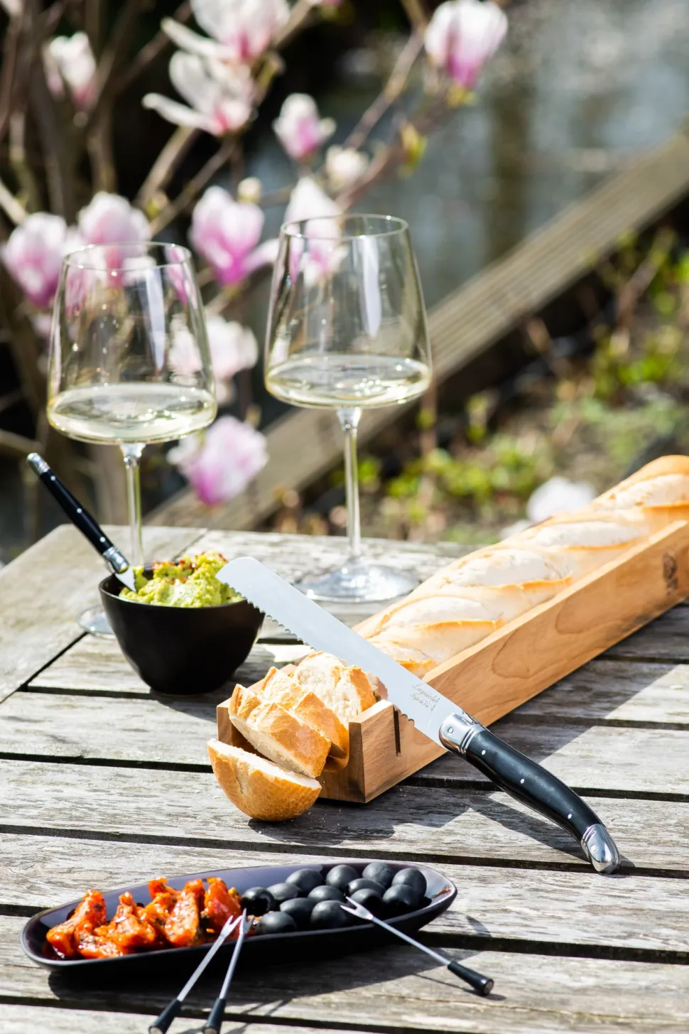 Broodmes Laguiole Style de Vie Premium Line Plank Zwart