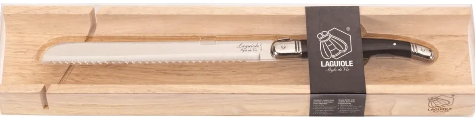 Broodmes Laguiole Style de Vie Premium Line Plank Zwart
