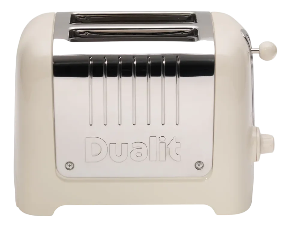 Broodrooster Dualit LITE Gloss 2-Slots Canvas Wit