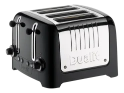 Dualit Broodrooster LITE Gloss 4-Slots Zwart Best
