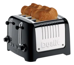 Dualit Broodrooster LITE Gloss 4-Slots Zwart Best
