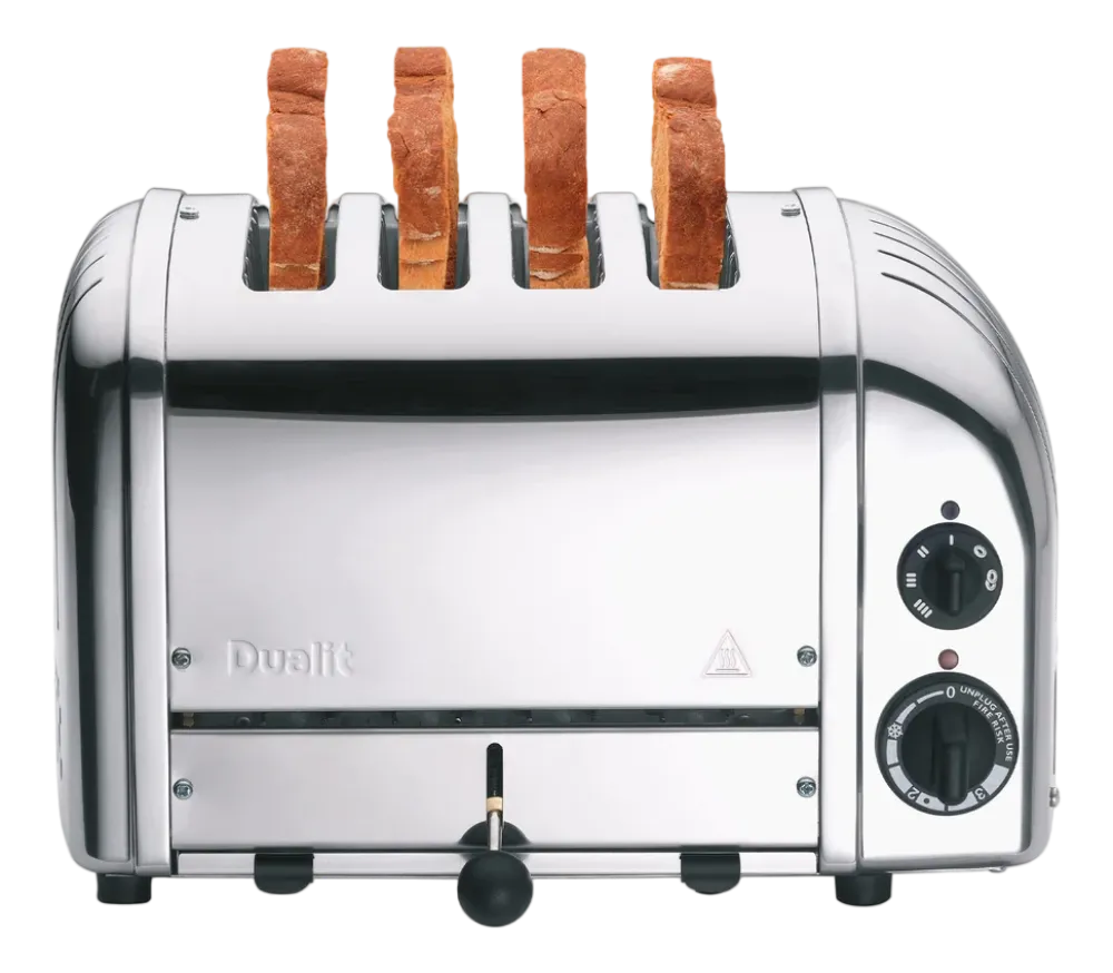 Dualit Broodrooster NewGen 4-slots RVS Clearance