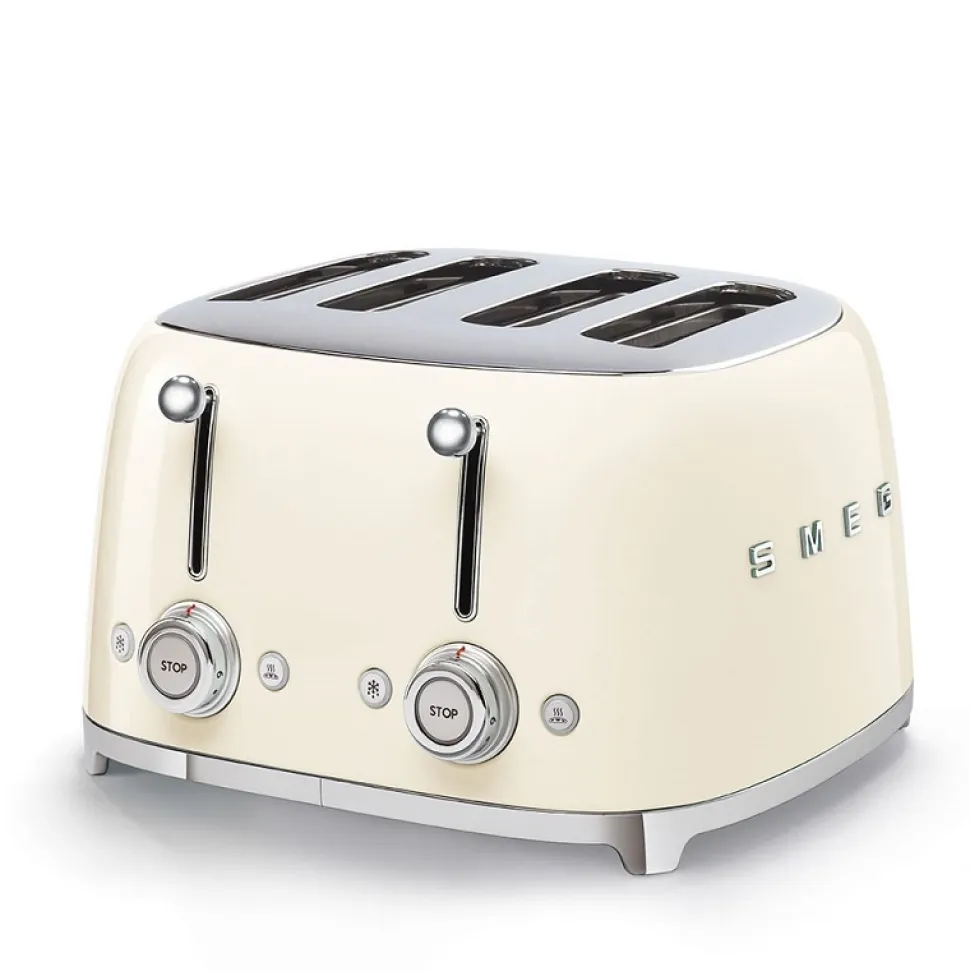 Broodrooster Smeg TSF03CREU 4x4 50 Style Crème