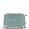 Broodrooster Smeg TSF01EGMEU 2x2 50 Style Emerald Green