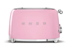 Smeg Broodrooster TSF03PKEU 4x4 50 Style Roze Online