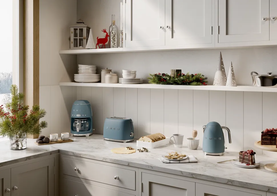 Broodrooster Smeg TSF01SBMEU 50s Style Storm Blue