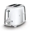 Smeg Broodrooster TSF01SSEU 2x2 50 Style Chroom
