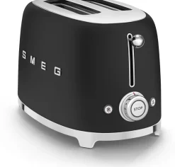 Broodrooster Smeg TSF01 2x2 50 Style Zwart Mat