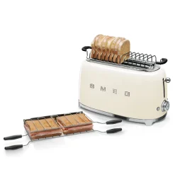 Broodrooster Smeg TSF02 2x4 50 Style Crème