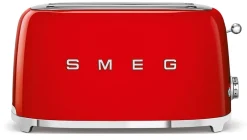 Broodrooster Smeg TSF02 2x4 50 Style Rood