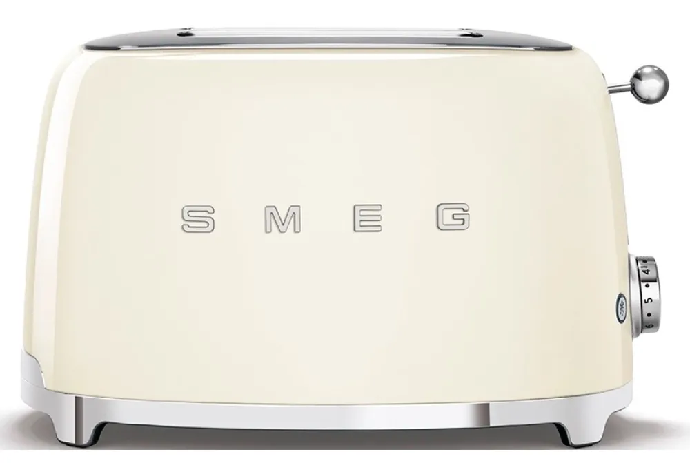Smeg Broodrooster TSF01 2x2 50 Style Crème