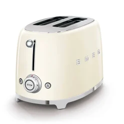 Smeg Broodrooster TSF01 2x2 50 Style Crème