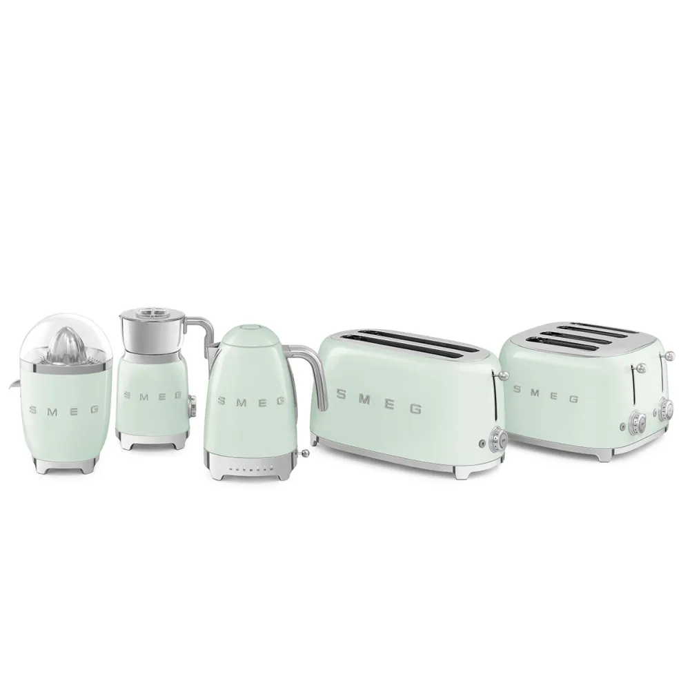 Smeg Broodrooster TSF02 2x4 50 Style Watergroen Outlet