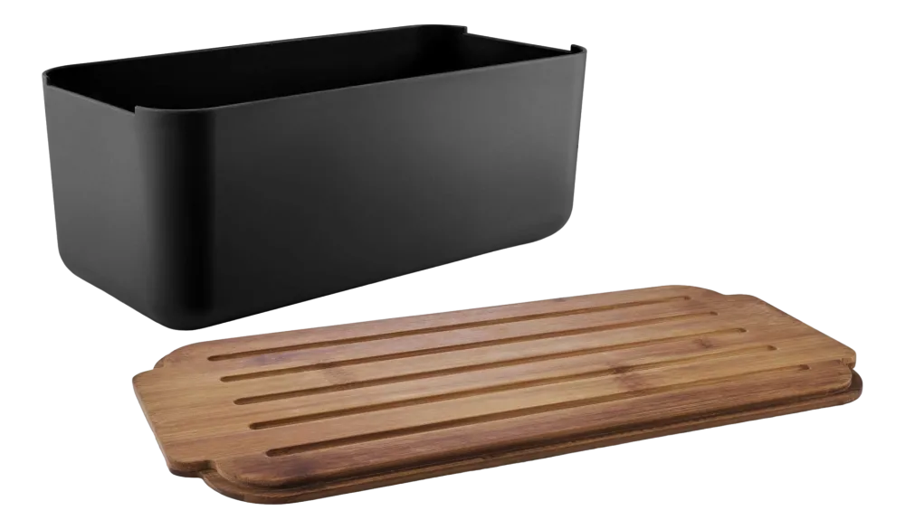 Eva Solo Broodtrommel Bamboe Black Discount