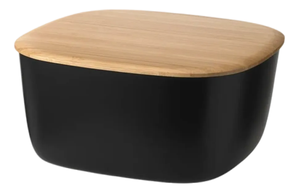 Broodtrommel Rig-Tig Box-It Bread Box L 23 cm Black