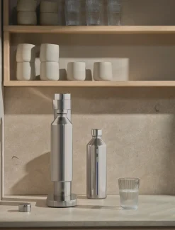 Bruiswaterfles Stelton Brus Steel 1,2 L