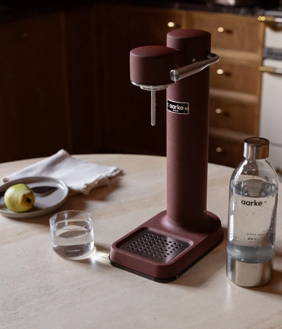 Bruiswatermachine Aarke Carbonator 3 Burgundy