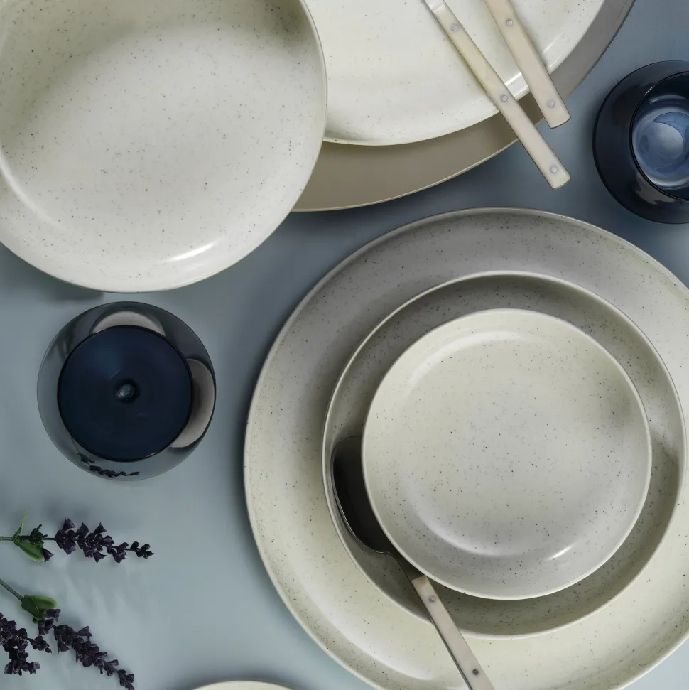 by fonQ Loods Serviesset 24-delig - Mat Crème
