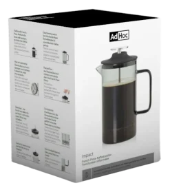 Cafetière AdHoc Impact Grey 600 ml