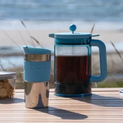 Bodum Cafetière Bean 12 Kops Blauw 1,5 L Hot