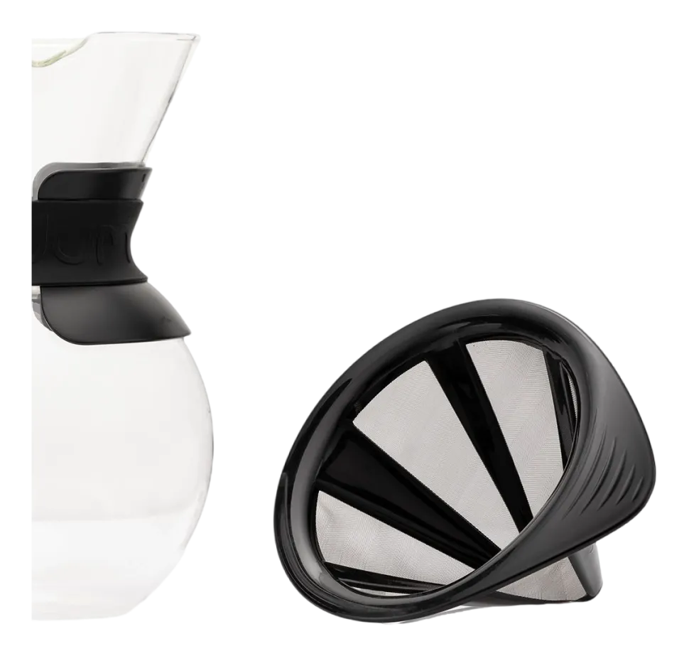 Cafetière Bodum Pour Over Black 1L