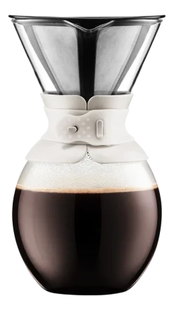 Bodum Cafetière Pour Over White 1.5 L