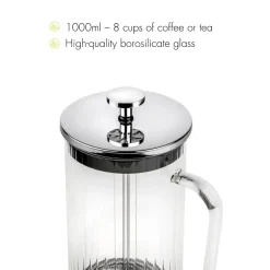 Leopold Vienna Cafetière Arusha Transparant 1,0 L Best