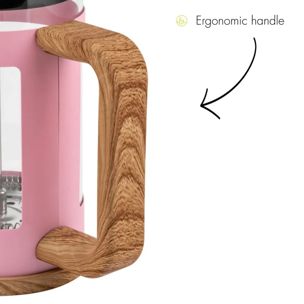 Cafetière Leopold Vienna Franca Roze 600 ml